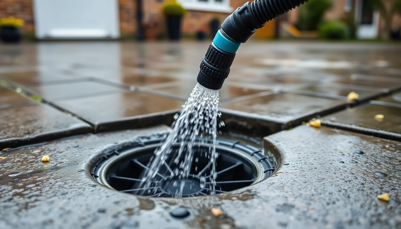 Drain Jetting in Clitheroe, Lancashire
