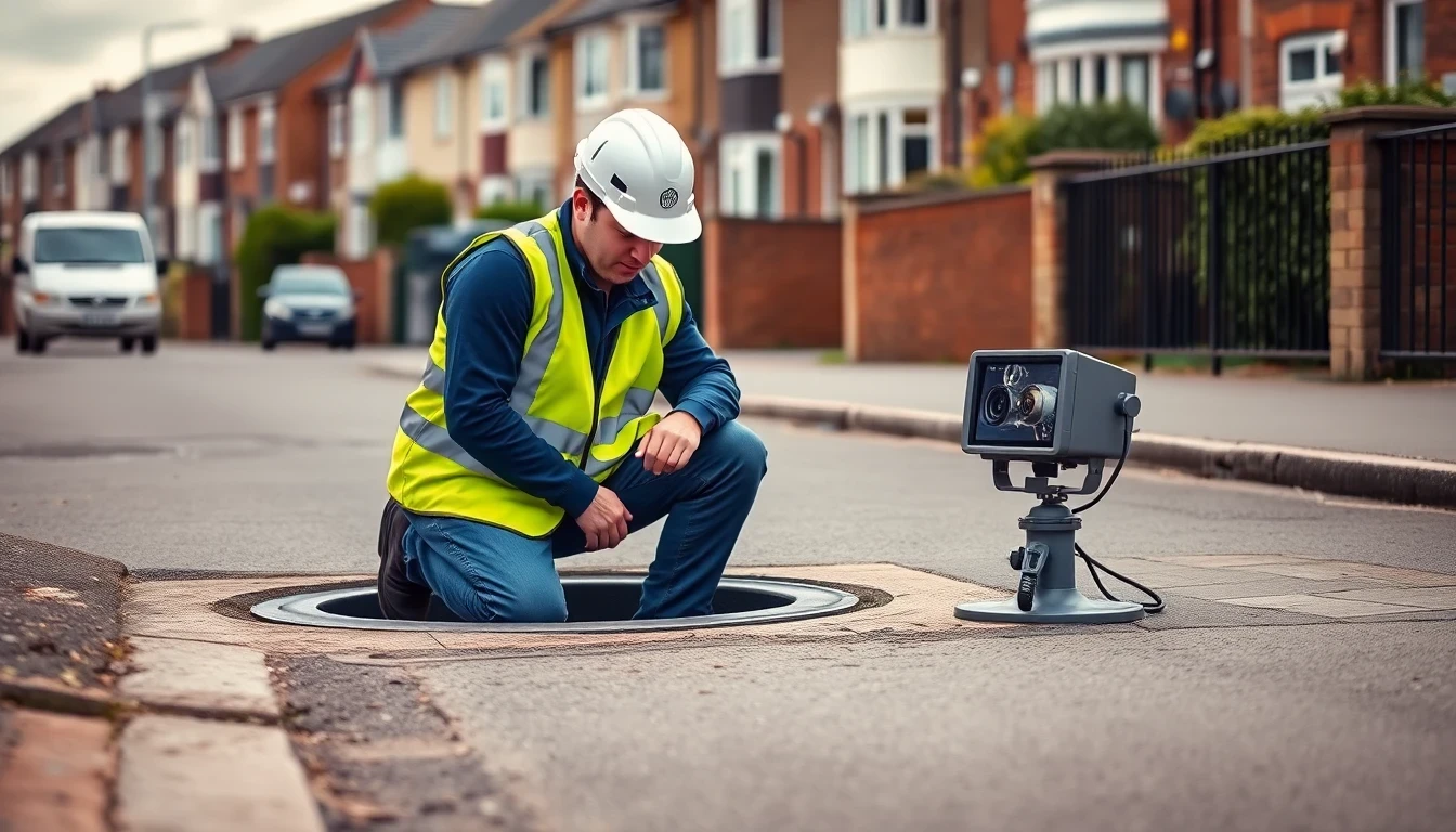 Drainage Investigation in Burnley, Lancashire
