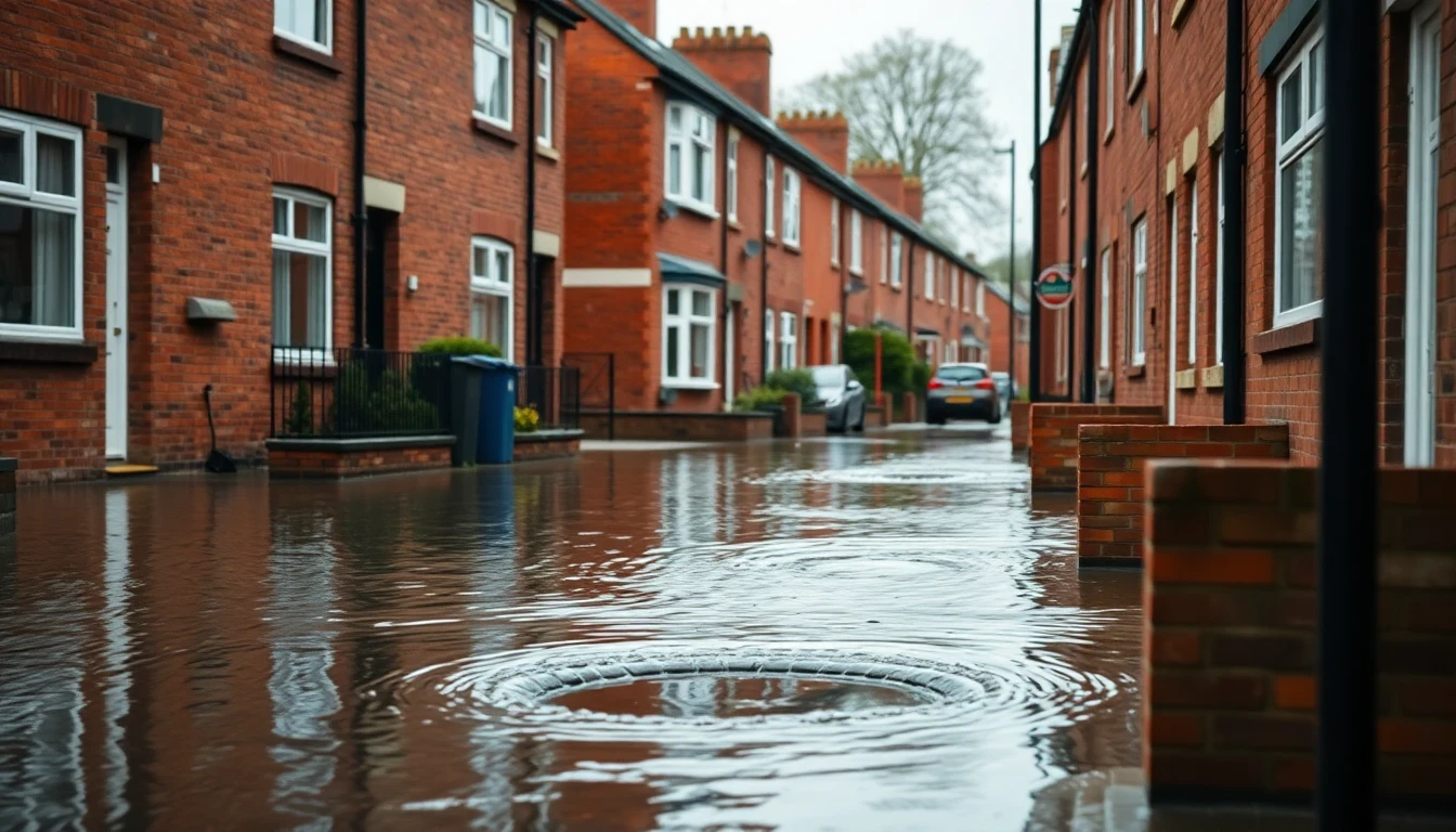 Flooding Emergency in Burnley, Lancashire
